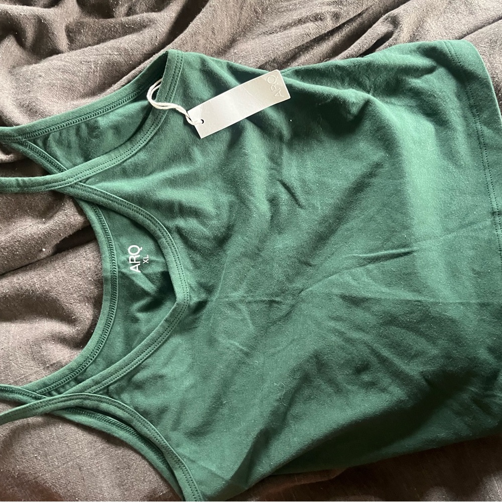 ARQ Green Tank Top